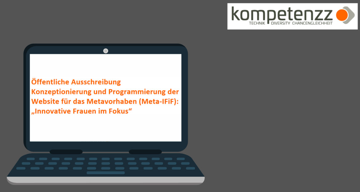Screenshot der Ausschreibung Website meta-ifif.de